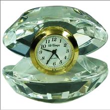 table Crystal clock